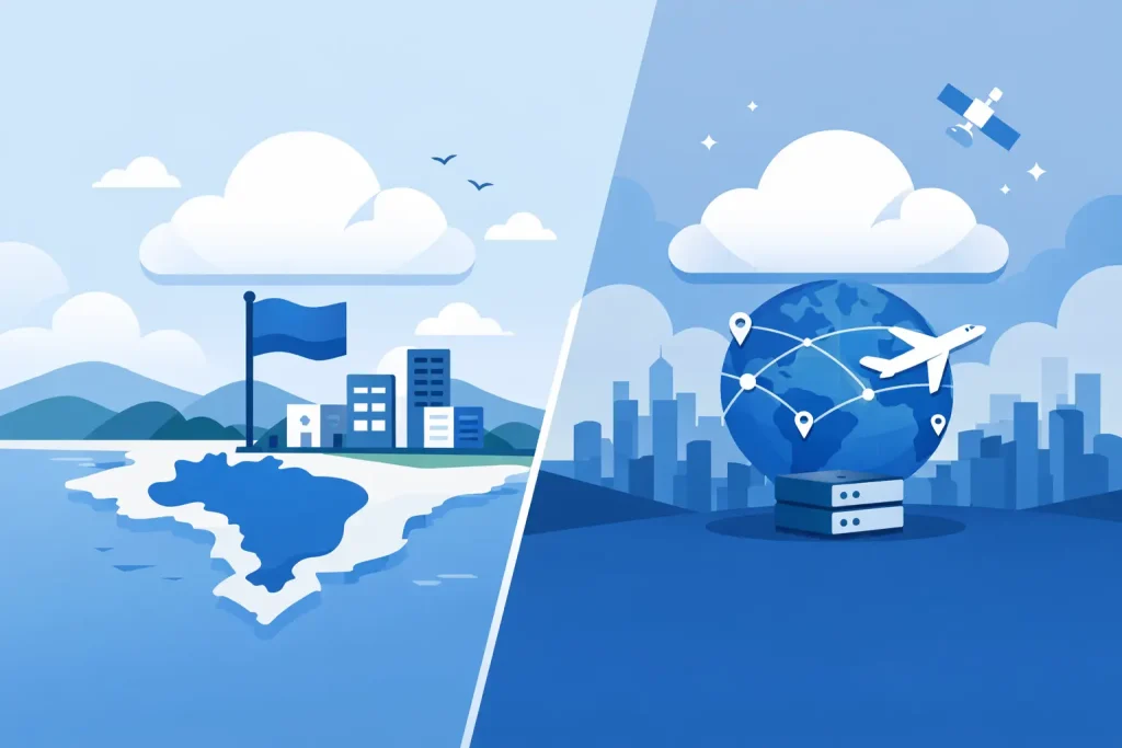 Cloud nacional ou internacional: qual faz sentido?