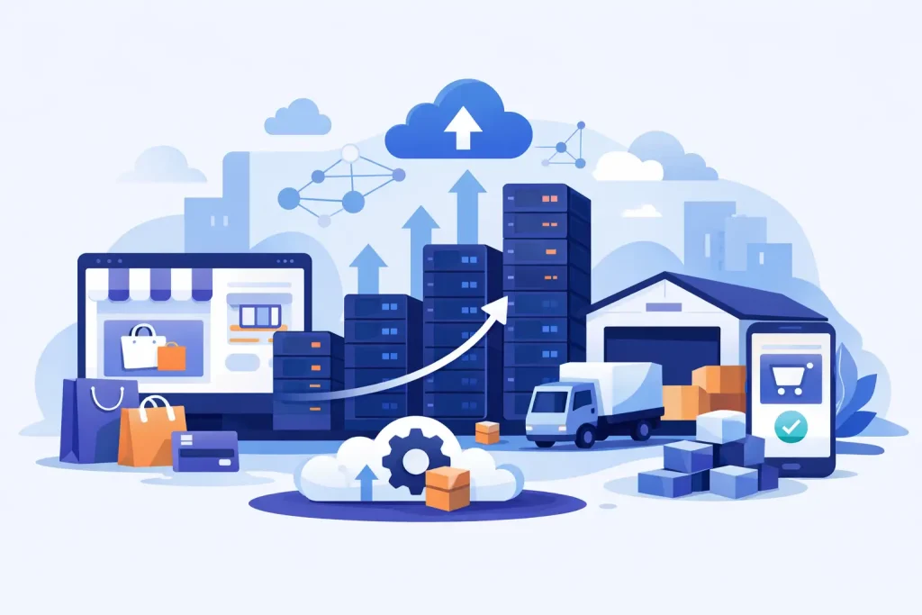 Infraestrutura escalável para ecommerce
