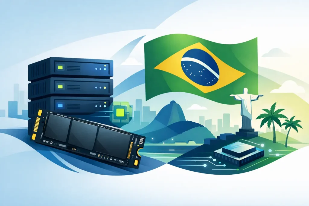 Servidor com NVMe Brasil vale a pena?