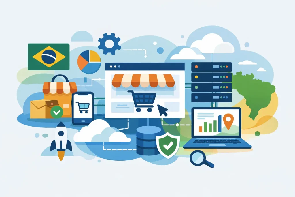 Guia de hospedagem para ecommerce no Brasil