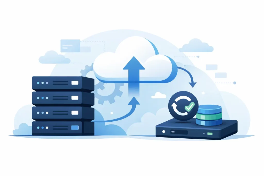 Backup automático de servidor sem falhas