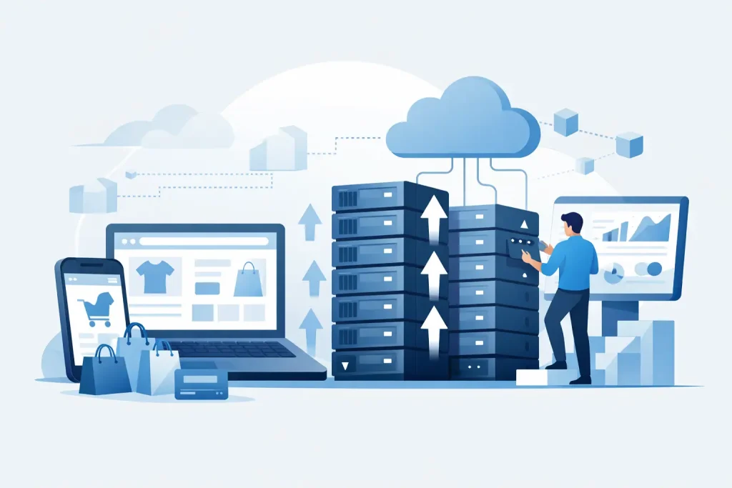 Como escalar servidor para ecommerce