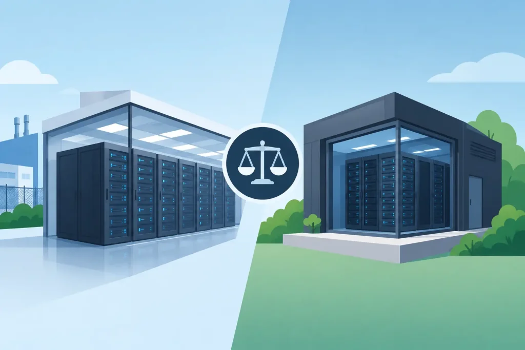 Colocation ou datacenter próprio: qual compensa?