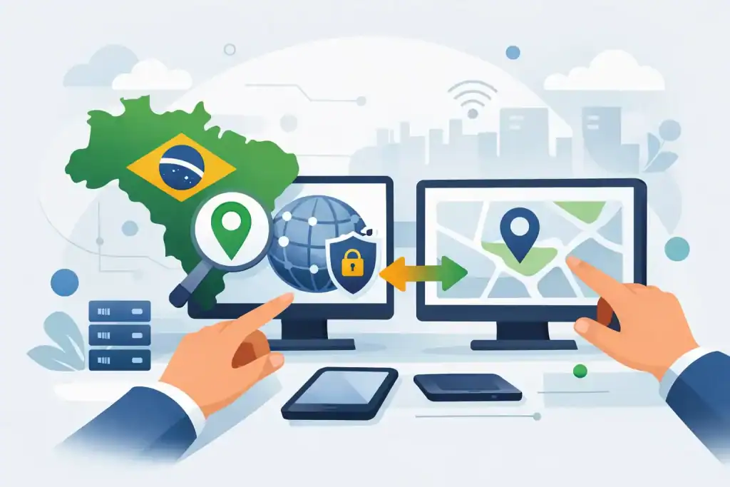 Como escolher IP brasileiro para sua operação